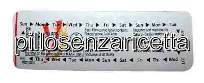 Drospirenone / Etinilestradiolo 3 Mg / 0,03 Mg